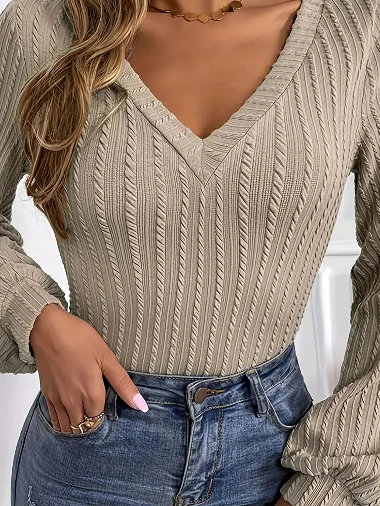 Women's Large Knitted Casual T-shirt Comfortable Loose Fit round Neck Short Sleeve Tees for plus Size Ladies