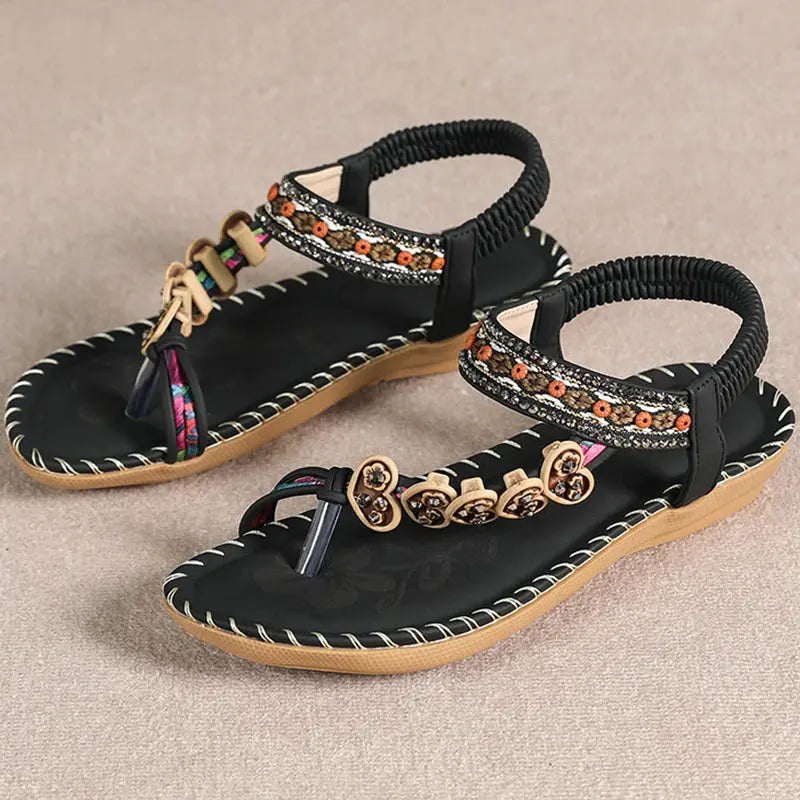 Women's Sandals Bohemia Style Sandals Summer 2025 New Shoes For Woman Flip Flops Beach Summer Shoes Women Low Heels Footwear Cox Costume LLC