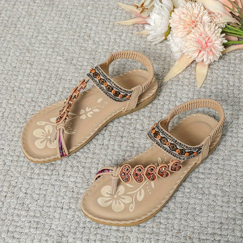 Haute Femme Edition 25 – Boho Sandale Émeraude Florale