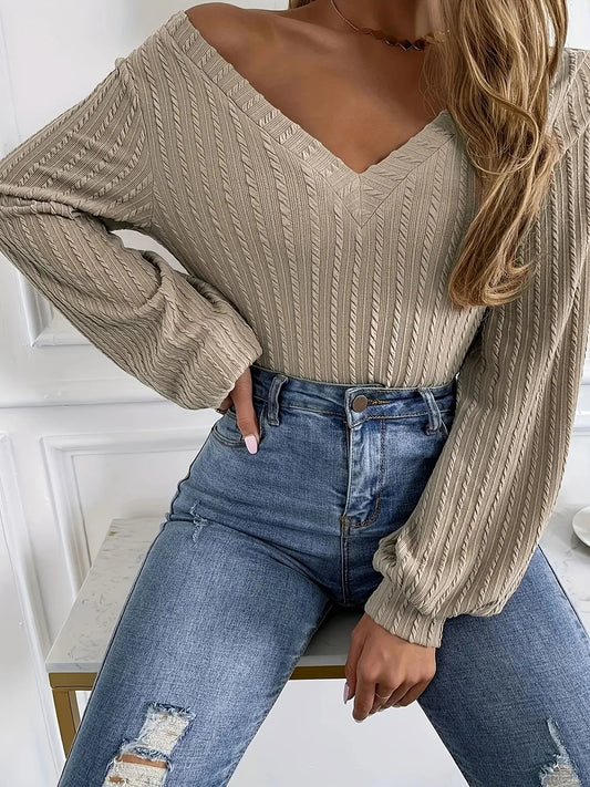 Women's Large Knitted Casual T-shirt Comfortable Loose Fit round Neck Short Sleeve Tees for plus Size Ladies